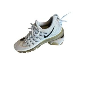 Nike Air Max 2016 Women Size 8.5 Athletic Low Sneakers 806772-100 White Mesh EUC